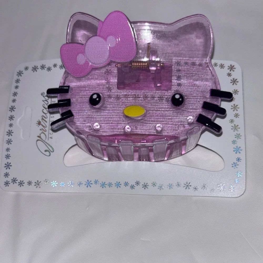 Hello Kitty Pink Hair Clip